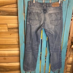 Vintage 90s Ralph Lauren Denim & Supply slouch jeans 33x31 distressed (tag 33x32